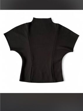 BANANA REPUBLIC- Women's black mock neck top- Size: XS